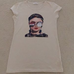 Brand new 3D DeFacto tshirt 9-10